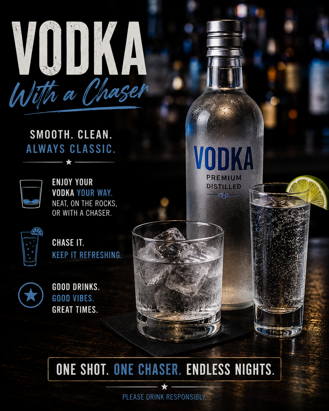Vodka w chaser
