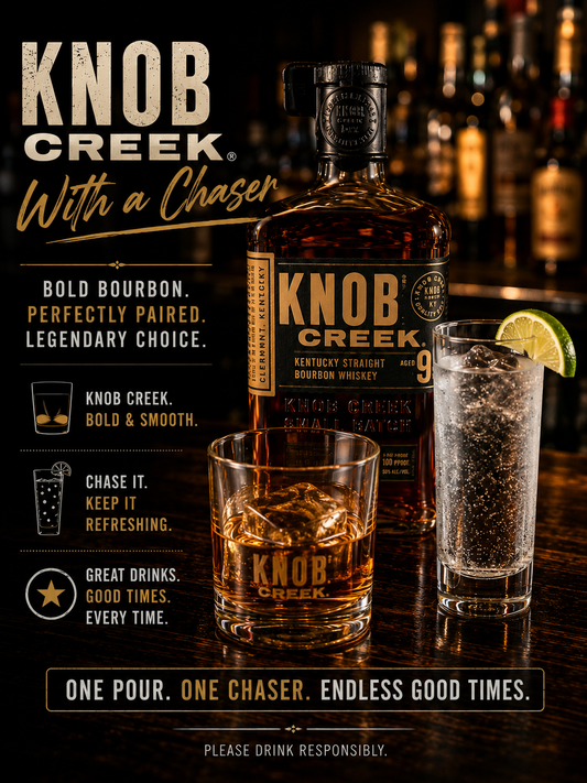 Knob Creek w chaiser